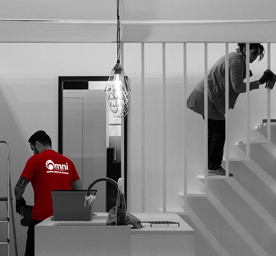Nettoyage d'une maison